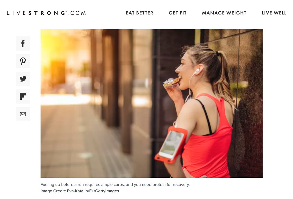 <a href="/WonderfulNuts/">Wonderful Pistachios</a> made the list for Best Snacks for Runners in my latest <a href="/LIVESTRONG_COM/">Livestrong.com</a> article. See what other's made the this. And a thanks to <a href="/brookeczarnecki/">B♐️</a> <a href="/bucketlisttumRD/">Sarah S, MPH, RD</a> @ashleyharpst for your expert input. livestrong.com/article/137727…