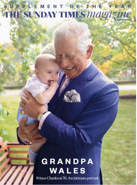 @ChrisJack_Getty @GettyVIP @ClarenceHouse Wonderful pics of Prince Louis and “Grandpa Wales” @TheSTMagazine @thesundaytimes