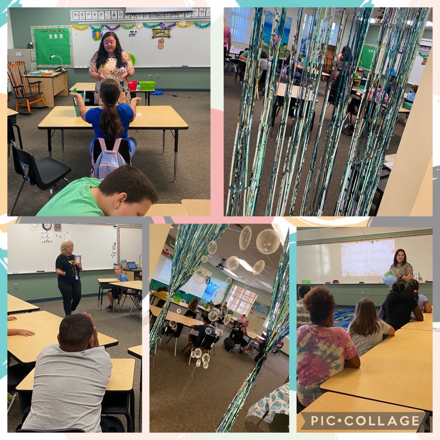 We are swimming into ESY/Summer School with success!  Team Chasco, Calusa and Richey are committed to delivering fun and engaging learning experiences!