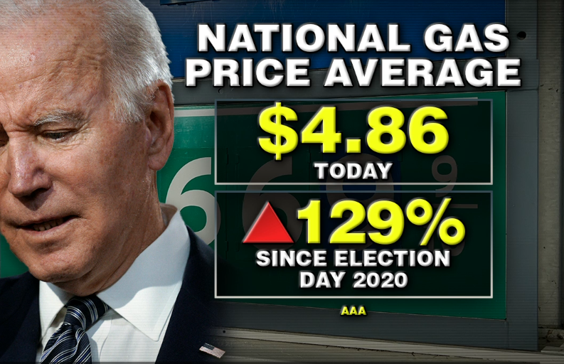 RealQualityGuy2's tweet photo. Another day, another all-time-high for gas prices. Prices up 129% since Biden was FRAUDULENTLY installed as President.
#FixOurElections / #VoterID / #BanDropBoxes / #2000MulesMovie
#BidenIsAFailure / #Bidenflation / #BidenGasHike / #BidenWorstPresidentEver https://t.co/qiImLwvBJQ