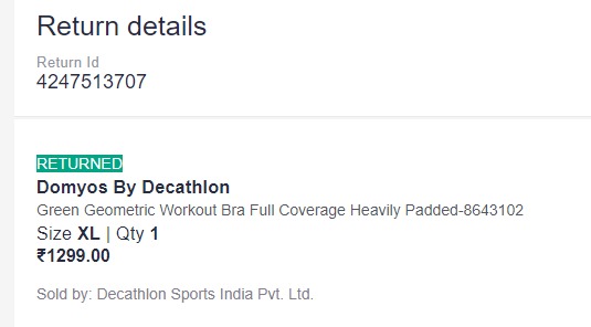 Radhika07309343's tweet photo. @myntra @Flipkart @adidas I am highly disappointed by the Myntra . I have returned two parcels on 10th May but haven't got refund yet. I've enquired several times. But Myntra has nothing to do with it. They don't know about anything .  #refund #addidas #flipkart #myntra https://t.co/uodBi6McbU