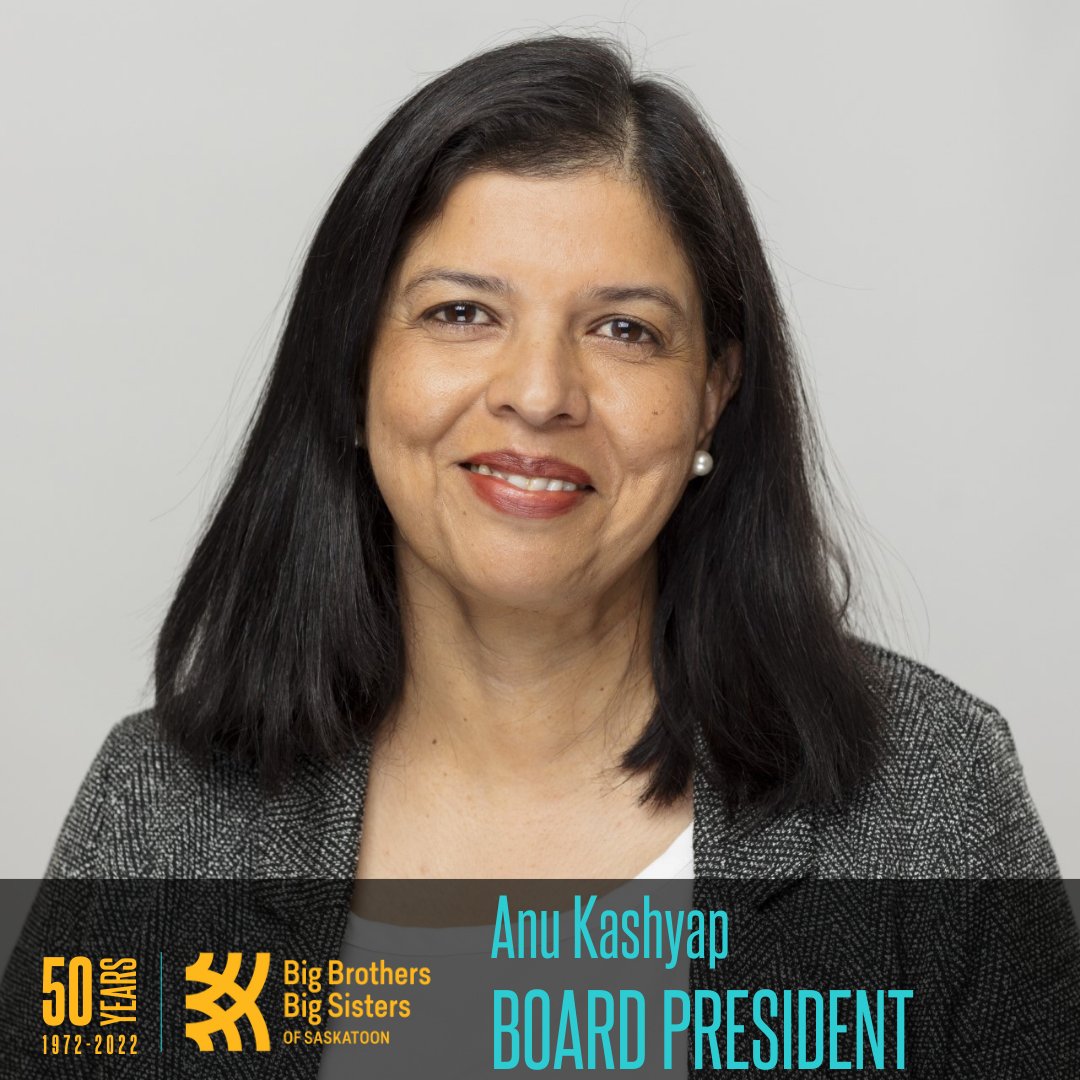 Meet our Board President Anu Kashyap!
 
- Thank you Anu for bringing your expertise to BBBS Saskatoon. We look forward to continuation of serving youth within our community having your passion by our side! 
saskatoon.bigbrothersbigsisters.ca/meet-our-board…
