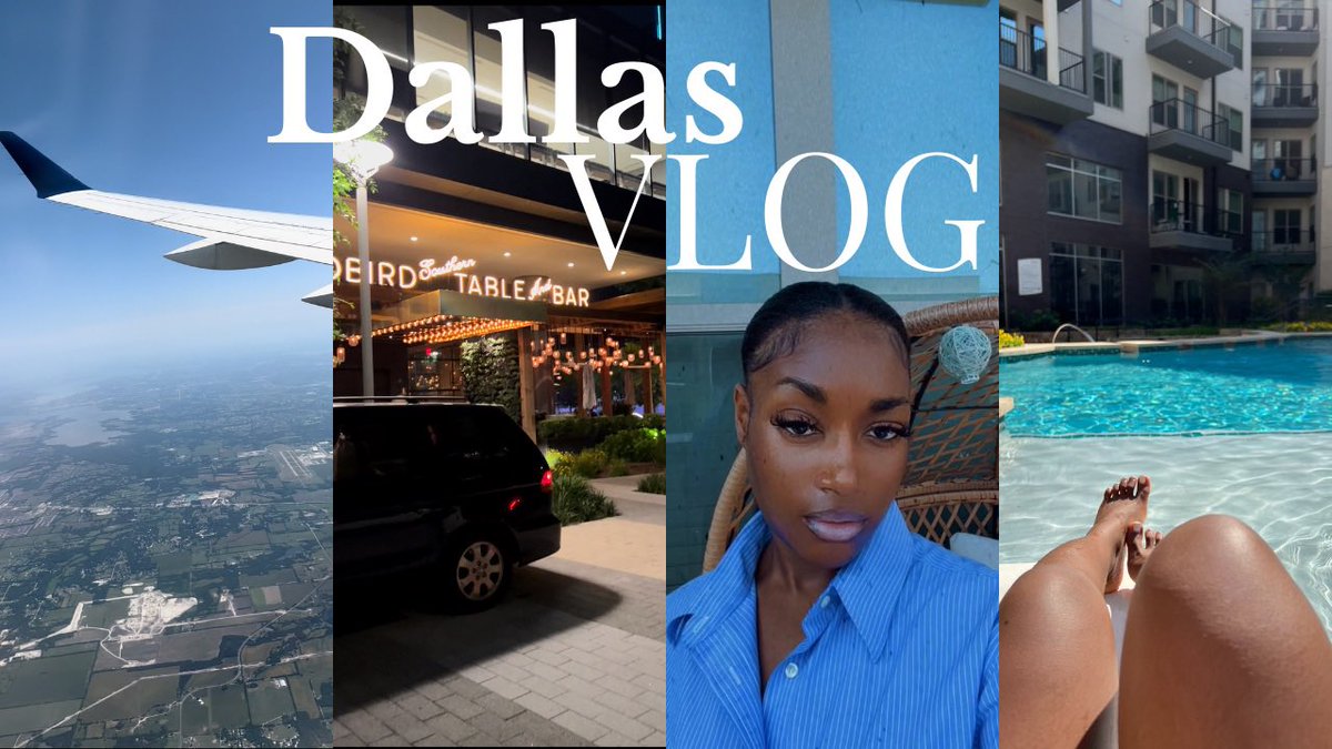 TRAVEL VLOG | I WENT TO DALLAS, TX AND THIS IS WHAT HAPPENED! AQUARIUM + BRUNCH + DINNER &amp; more youtu.be/oLkBhXc7C3I
