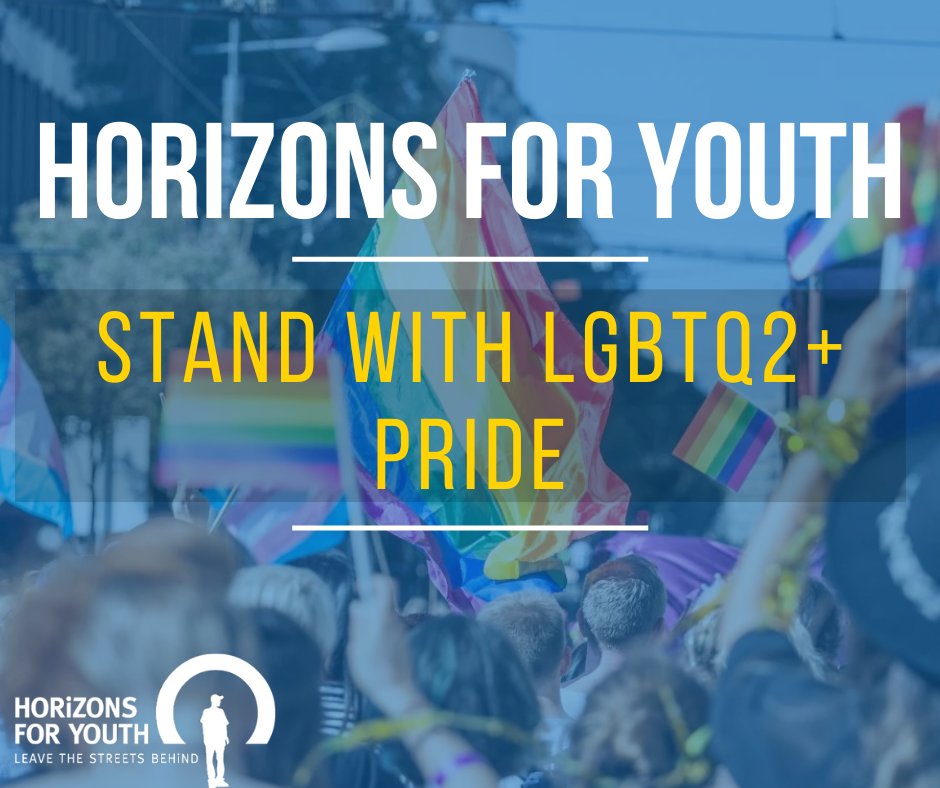 Horizons for Youth is a proud supporter of the LGBTQS+ community, so this month we will be revealing some hard truths about the struggling homeless LGBTQS+ youth in Toronto, and what you can do to help. #LGBTQ #PrideMonth #HomelessLGBTQ