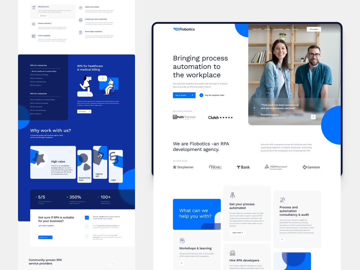properlystudio's tweet photo. New homepage for @flobotics_ 💥 https://t.co/POPpZGFL3S