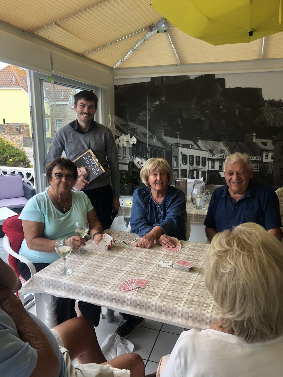 Moore4Jersey's tweet photo. Out canvassing with @AlexCurtisJsy in St Clement. Great reception on the doorsteps &amp; always an interesting chat with former Deputy &amp; Senator Terry LeMain &amp; friends https://t.co/Lh6JaLe5h9
