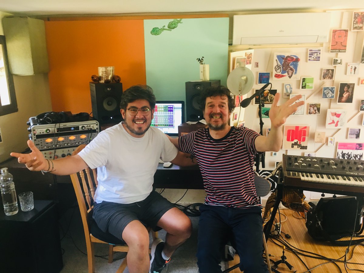 nachomastretta's tweet photo. Trabajando felizmente con mi querido @Tiagokaizer en una nueva banda sonora cinematográfica!
#mastretta #bso https://t.co/8HnOHKAzzB
