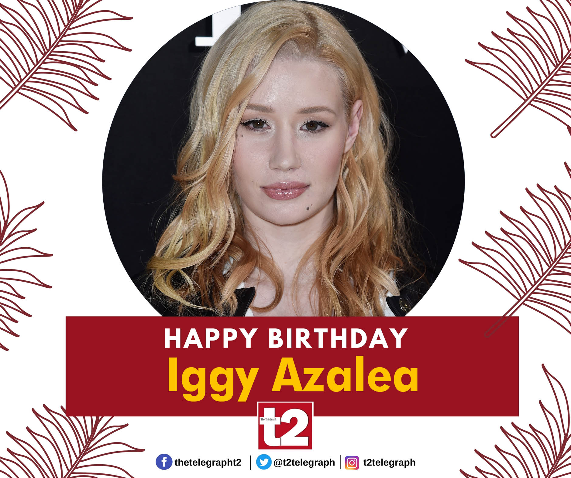 Happy birthday Iggy Azalea and let s raise a toast to her bright sonic vibes. 