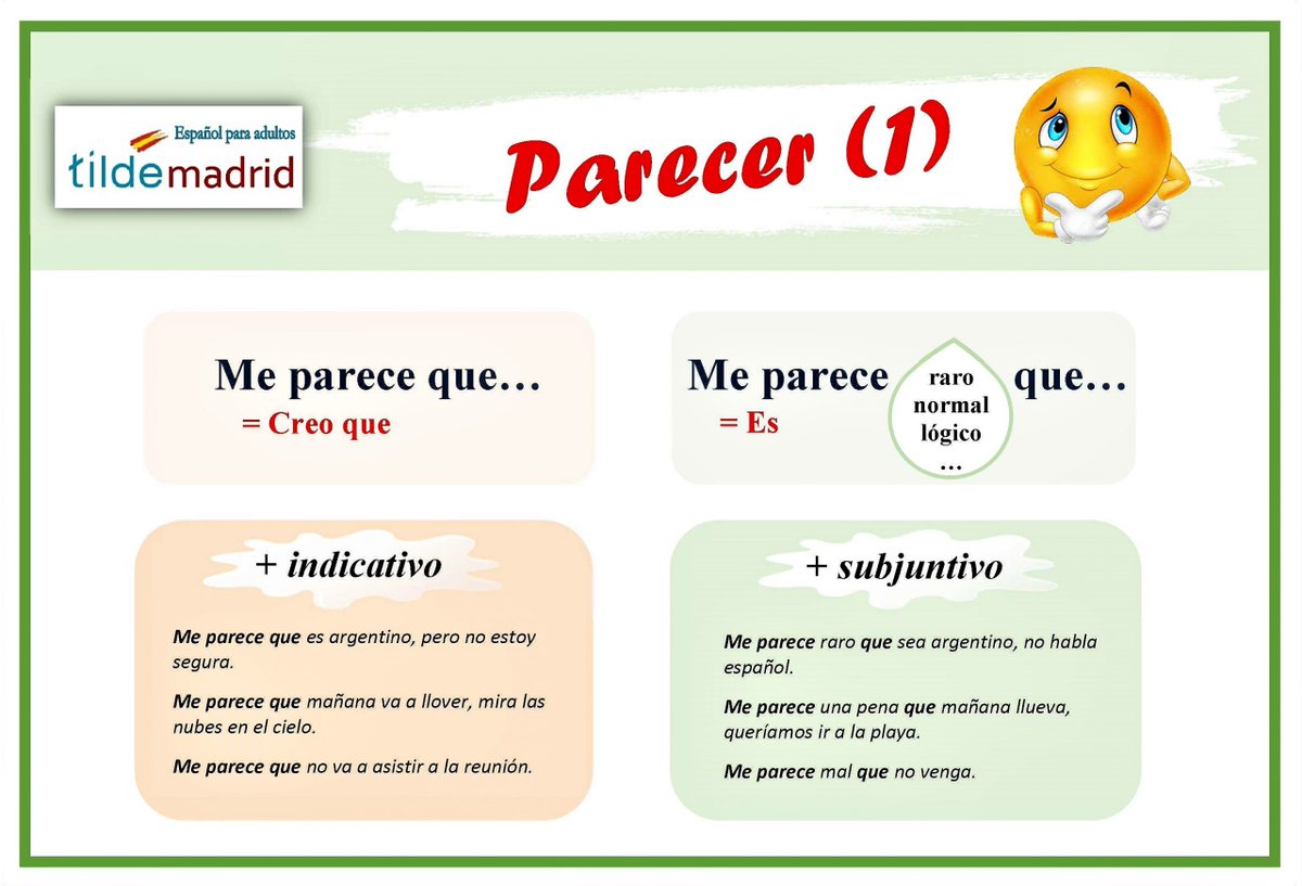 "Me parece que..." y "Me parece... que..." ¡Aprende la diferencia! thespanishforum.com/spanish-tips/p…