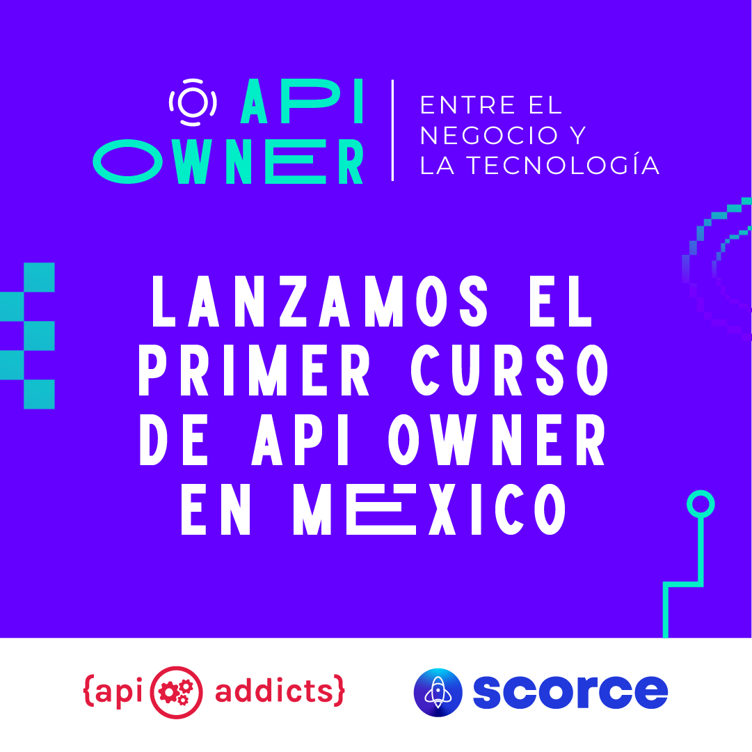 scorceio's tweet photo. Estamos emocionados de anunciar el primer curso de API OWNER en México en colaboración con @APIAddicts 
Un curso que ningún experto en #APIs en #México puede dejar pasar, abajo les dejamos la información detallada para asistir:
https://t.co/i1cjvPuL3o https://t.co/noWVbtA3Ot