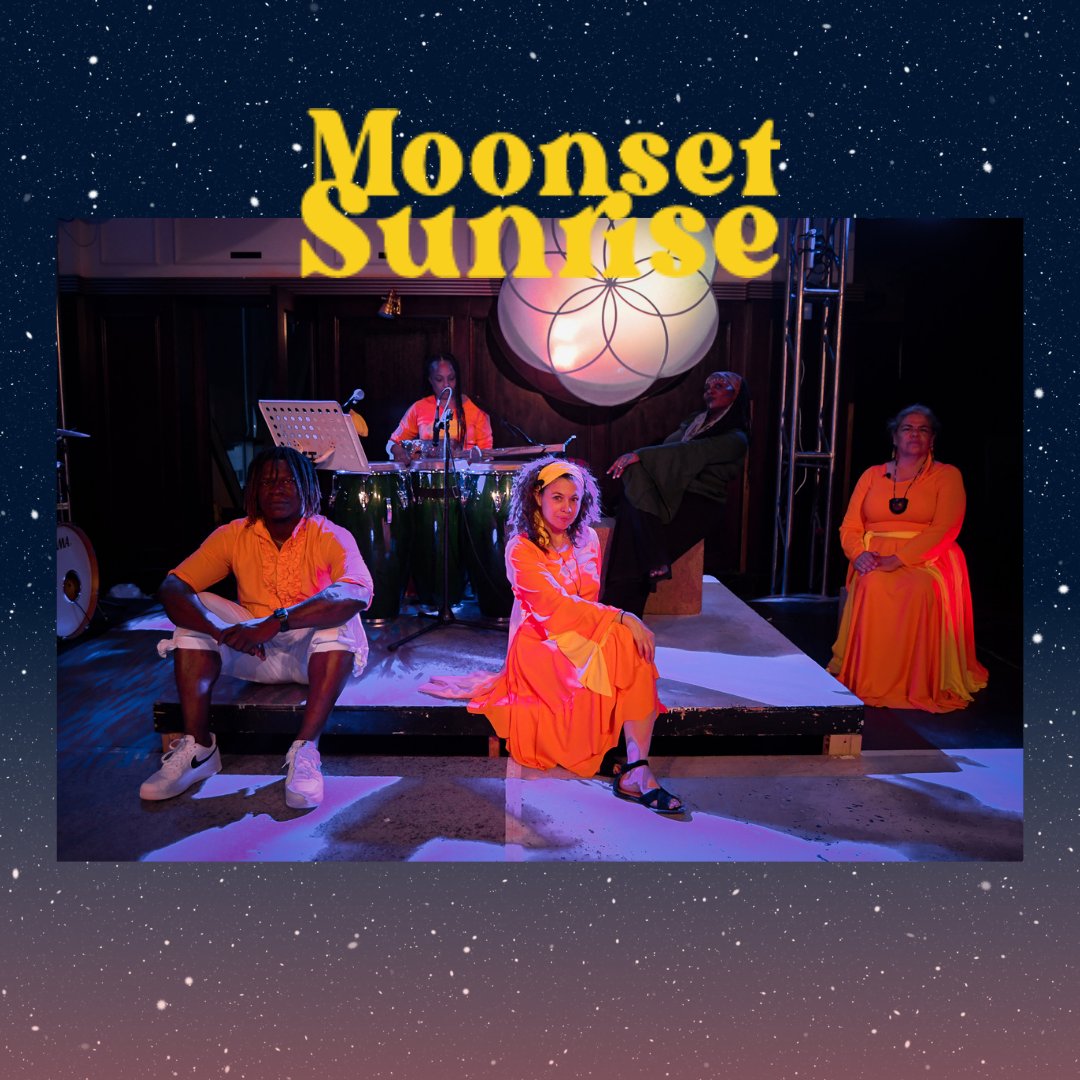 Collaboraction's tweet photo. The ensemble is ready! Are you?
Moonset Sunrise opens in just a few days– join us for an evening of #Healing and self-care through #Ritual , #song, and #dance.
🔗 in bio for tickets.
#HappeninginChicago #NavyPier #Collaboraction #ArtsinChicago https://t.co/elMVw7jIet