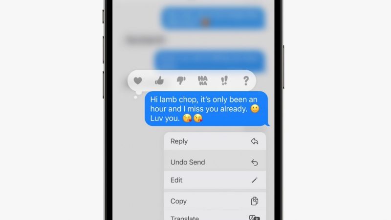 MacRumors's tweet photo. iOS 16 Introduces Ability to Edit or Unsend iMessages https://t.co/RuiMz6vO8T by @rsgnl https://t.co/KS3lvnGDQn