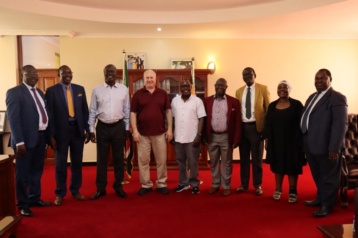 The Mayor of TABER CITY, Canada Mr. Andrew Prokop and Mr. John Orwa are in a one week visit to Siaya County to understand our DEVOLVED system, explore investment OPPORTUNITIES &amp; twin the towns of Taber, Canada and Bondo, Kenya for future REGENERATION programs. #tichgidongruok