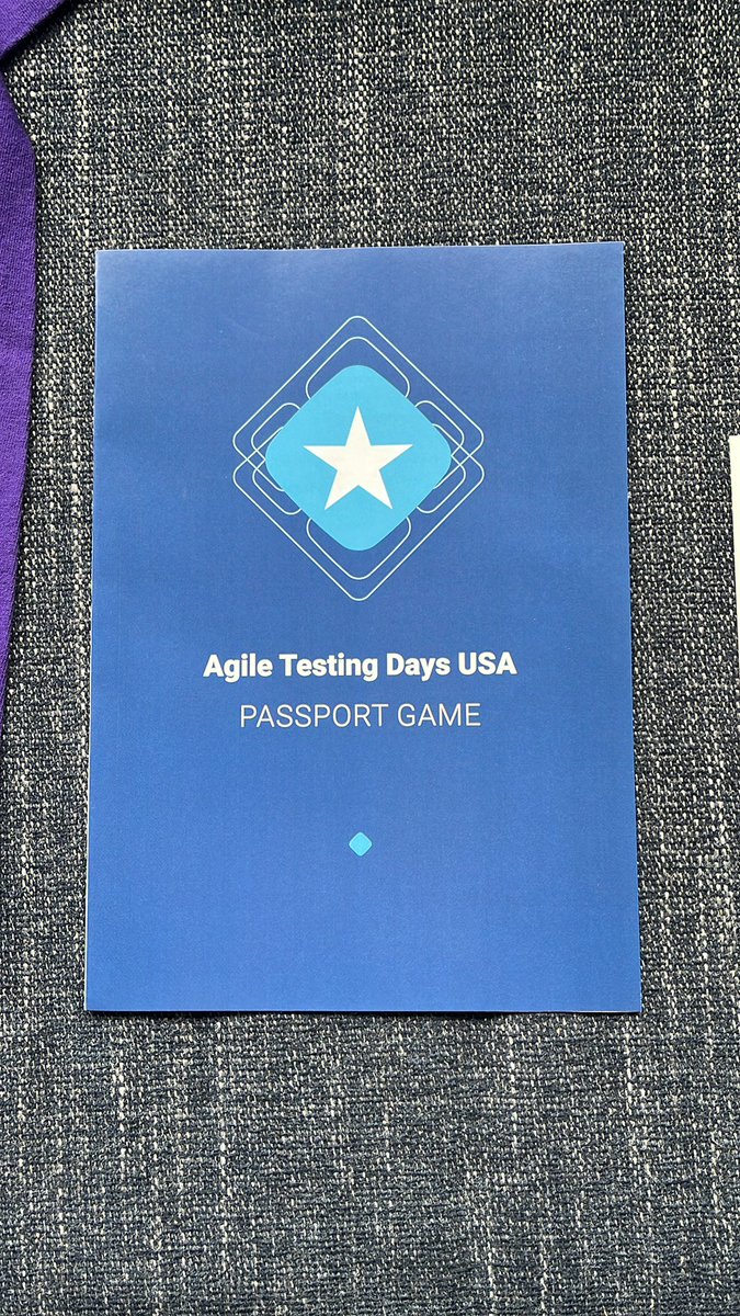 QueenTester's tweet photo. Stay tuned 📺 

#AgileTestingDays #AgileTDUSA #PassportGame #Shenanigans #GamingWithAgile https://t.co/55Sf2heMnV