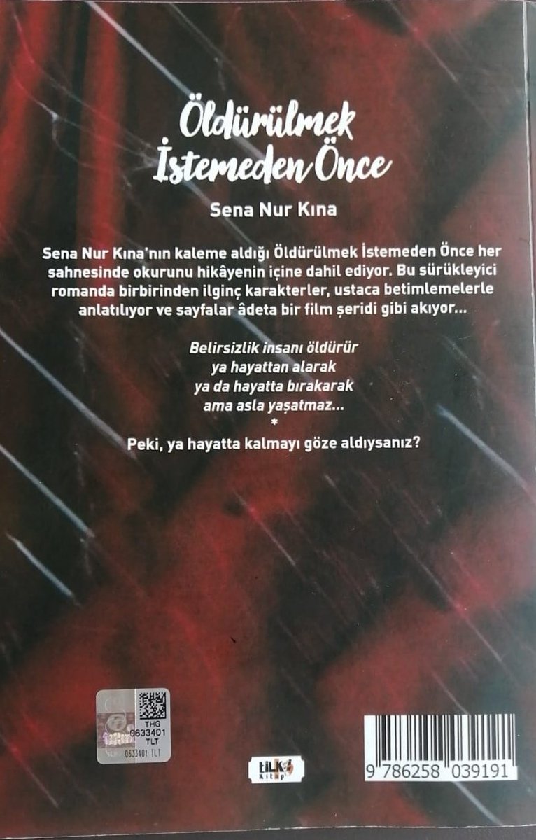 #istiklalmeslekiveteknikanadolulisesi 10.sınıf öğrencimizin yazdığı ilk eseri 1.000 adet basılarak satışa sunulmuştur. İkinci kitabının yazım çalışmalarına başlayan Öğrencimizin teşvik edilmesi için genç yazarımıza desteklerinizi bekliyoruz. Başarıları daim olsun! <a href="/nznsener/">Nazan ŞENER</a>
