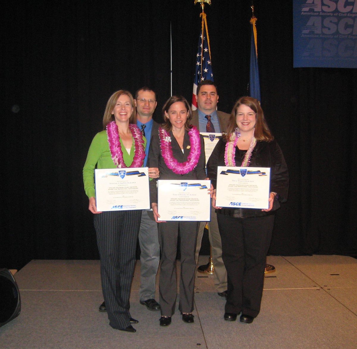 DesertSwallow's tweet image. Another @ASCETweets connection at #washto2022 - from #youngermembers many moons ago (2008) to today. So cool to run into Sean, the next ASCE Region 6 Director #ascemademe