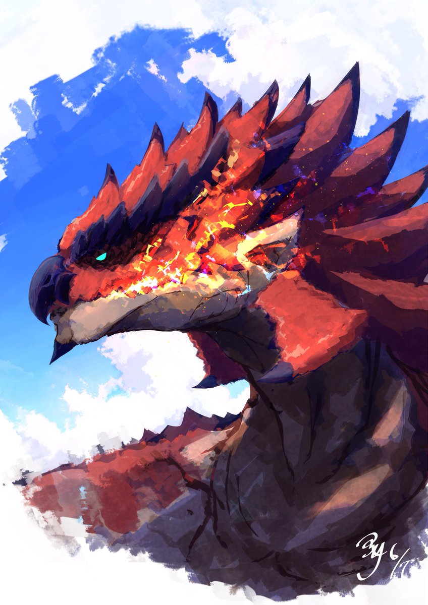 リオレウス のイラスト マンガ コスプレ モデル作品 168 件 Twoucan