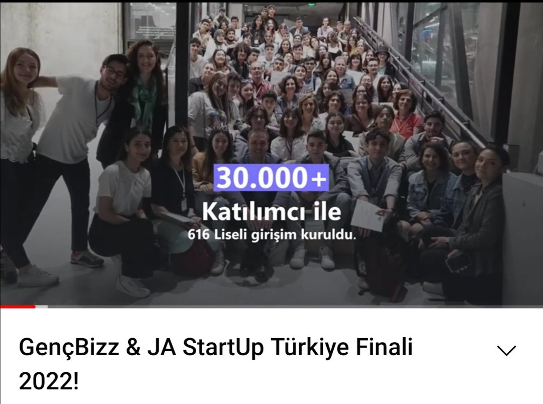 #istiklalmeslekiveteknikanadolulisesi
Türkiye genelinde 616 Lise ve 30.000 katılımcının iştirak ettiği #GençBizz Genç Girişimcilik finalinde son 20 Liseden biri olarak finale kalmanın gururunu yaşadık.
<a href="/HlyaYam00503066/">Hülya Yaman</a> <a href="/nznsener/">Nazan ŞENER</a>