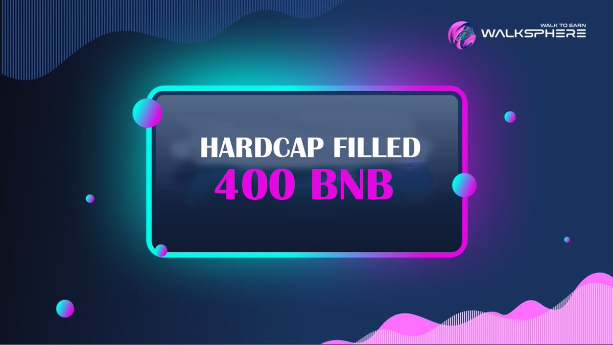 WalkSphere's tweet image. We have decided to enable the $WALKX token claims and create the WALKX/BNB markets on PancakeSwap, tomorrow, the 7th of June 2022, at 13:00 UTC.

PinkSale: pinksale.finance/launchpad/0x71…