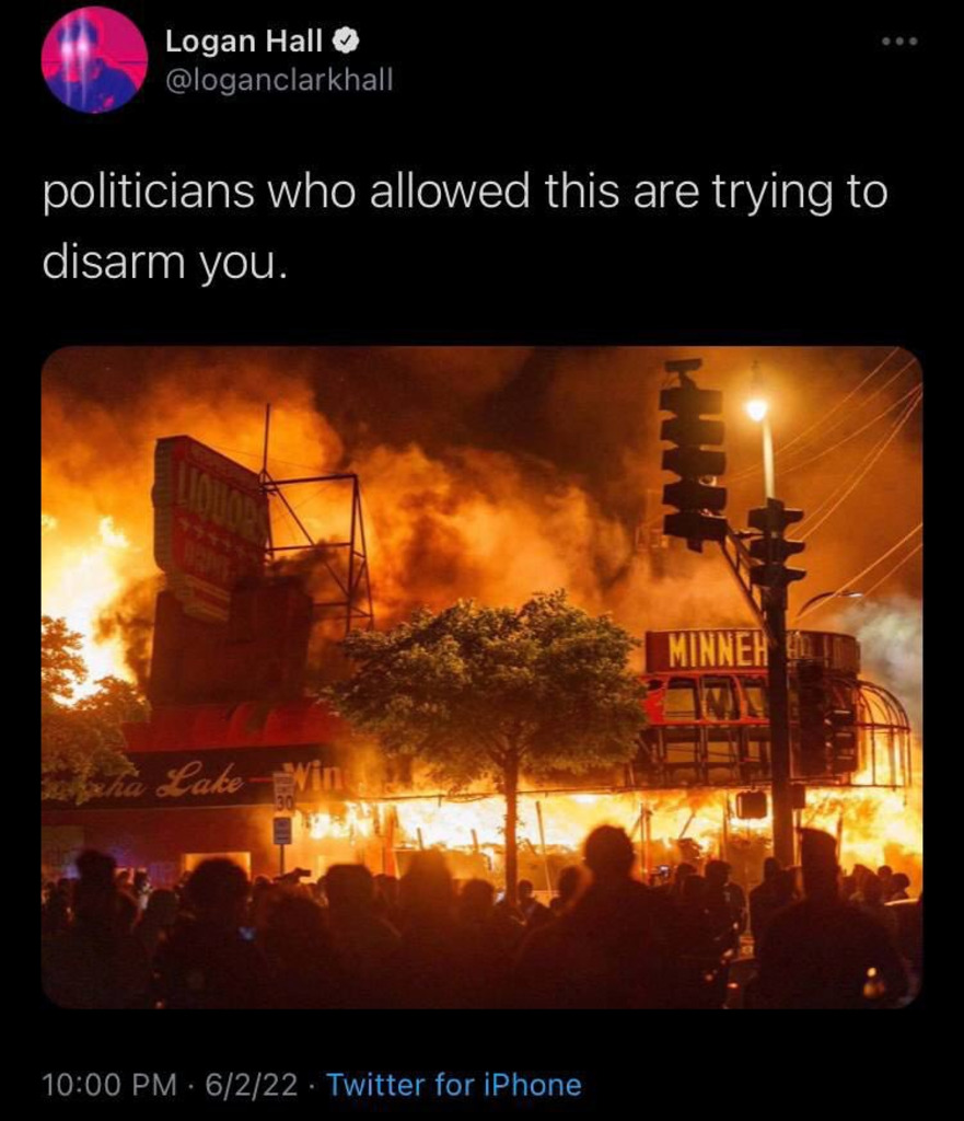 n3oglitch's tweet photo. Just a reminder...
#Pro2A #ProSecondAmendment #GunControlNow https://t.co/JNeq8XJxIC