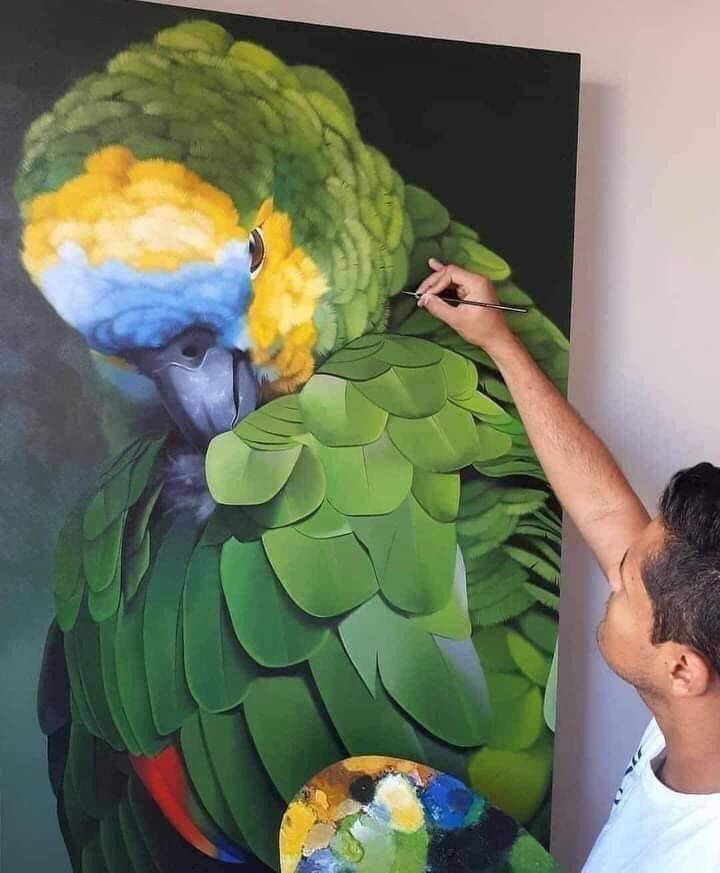 Arteymas_'s tweet photo. Una pintura perfecta de Petterson Silva https://t.co/coWYfpJhLS