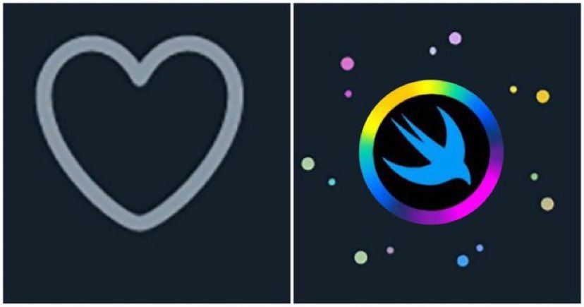 ArnaldoEspinoza's tweet image. La animación del “Me gusta” de Twitter del #WWDC22