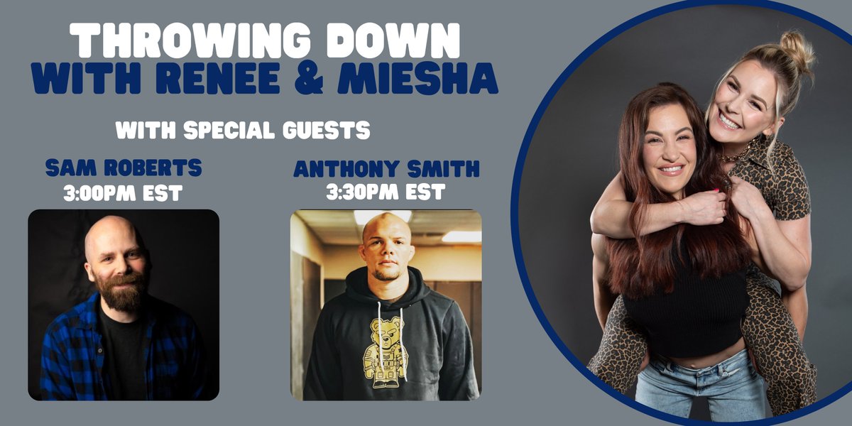 Renee Paquette on Twitter "RT MMAonSiriusXM 🚨 Throwing Down w/ Renee