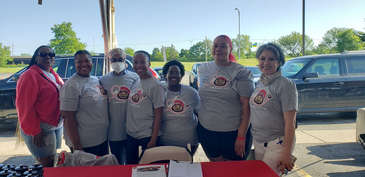 This past weekend our CHW team was at @OSUWexMed's Healthy Community Day, which provided free health information & screenings. Learn more about how our CHWs make an impact & improve lives in our communities: nursing.osu.edu/offices-and-in…🧵(END) #CHWDay