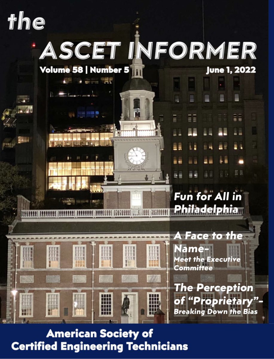 Wishing everyone a wonderful time at the <a href="/NFPA/">NFPA</a> conference this week! Check out our June edition of The ASCET Informer and read more about it!