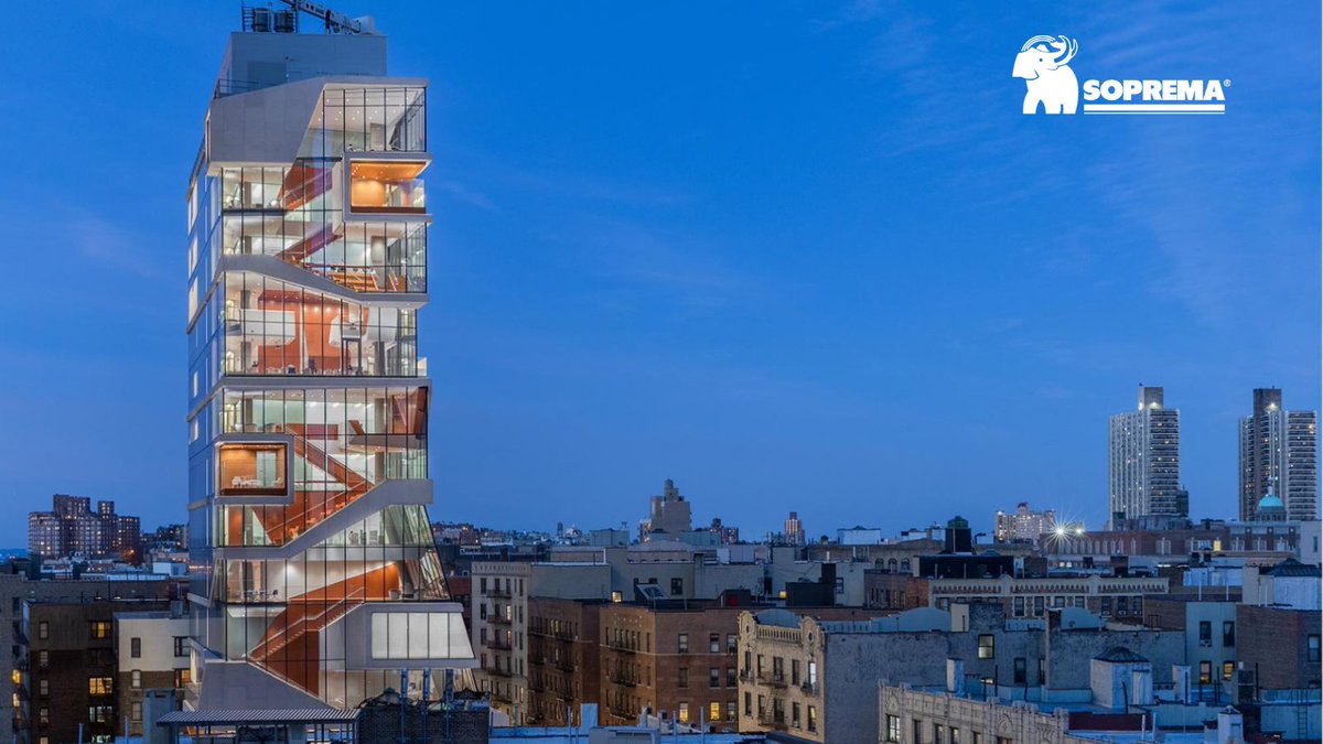 SopremaUSA's tweet image. It’s #nationalroofingweek! We&apos;re showcasing #signatureprojects. When adding a new building to the Columbia Uni. Med. campus, @SopremaUSA products were used for the waterproofing and 2-ply SBS-modbit system with PMMA flashing and vegetated #roof over SOPRA-XPS insulation. #soprema