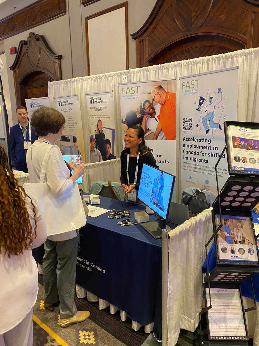Come visit the #FASTCareers booth at the BCCPA Conference and learn how our solution can help meet your talent needs! IEC-BC is proudly partnered with <a href="/BCCareProviders/">BC Care Providers</a> to deliver this innovative solution to employers in seniors care. @EngAge_BC #BCCPA2022
