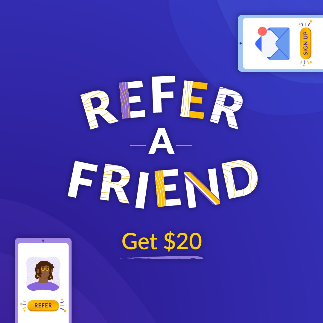📣LIMITED TIME!📣 To celebrate our birthday, you'll get a HUGE $20 for every friend you refer to Borrowell until Jun 13! Your referral link is in the app under 'Account Settings'. Post it on your social profiles for extra chances to earn! 🤑 Full T&amp;Cs at borrowell.com/refer-a-friend