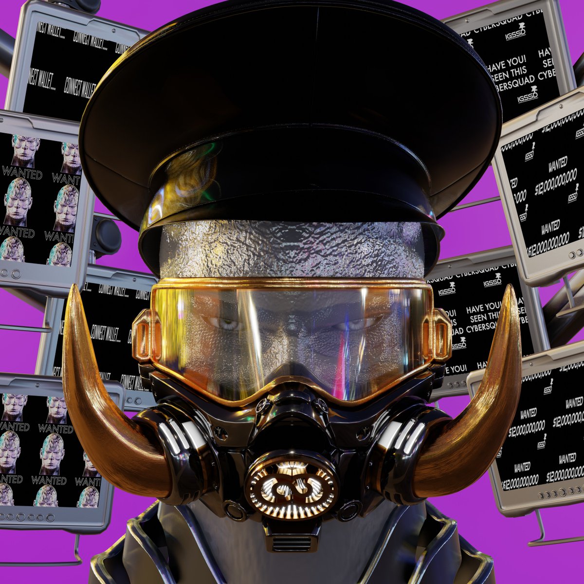 WANTED! 1ST OF JULY <a href="/CyberSquadd/">CyberSquad CC0 - DROP IS LIVE</a> #CRO