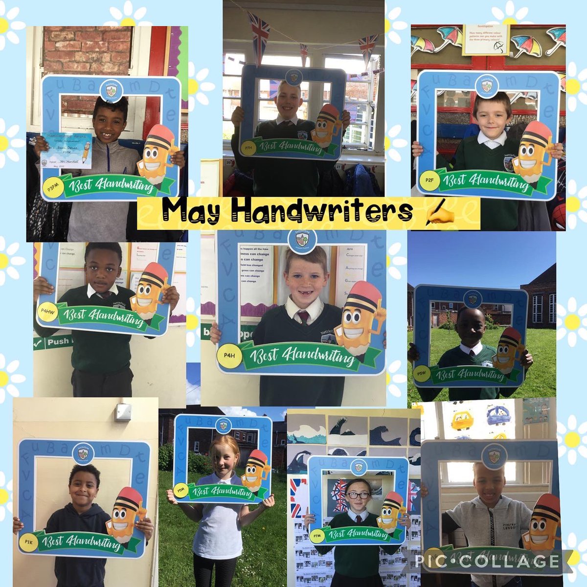A massive well done to our May Stars and Handwriters ⭐️✍️👏