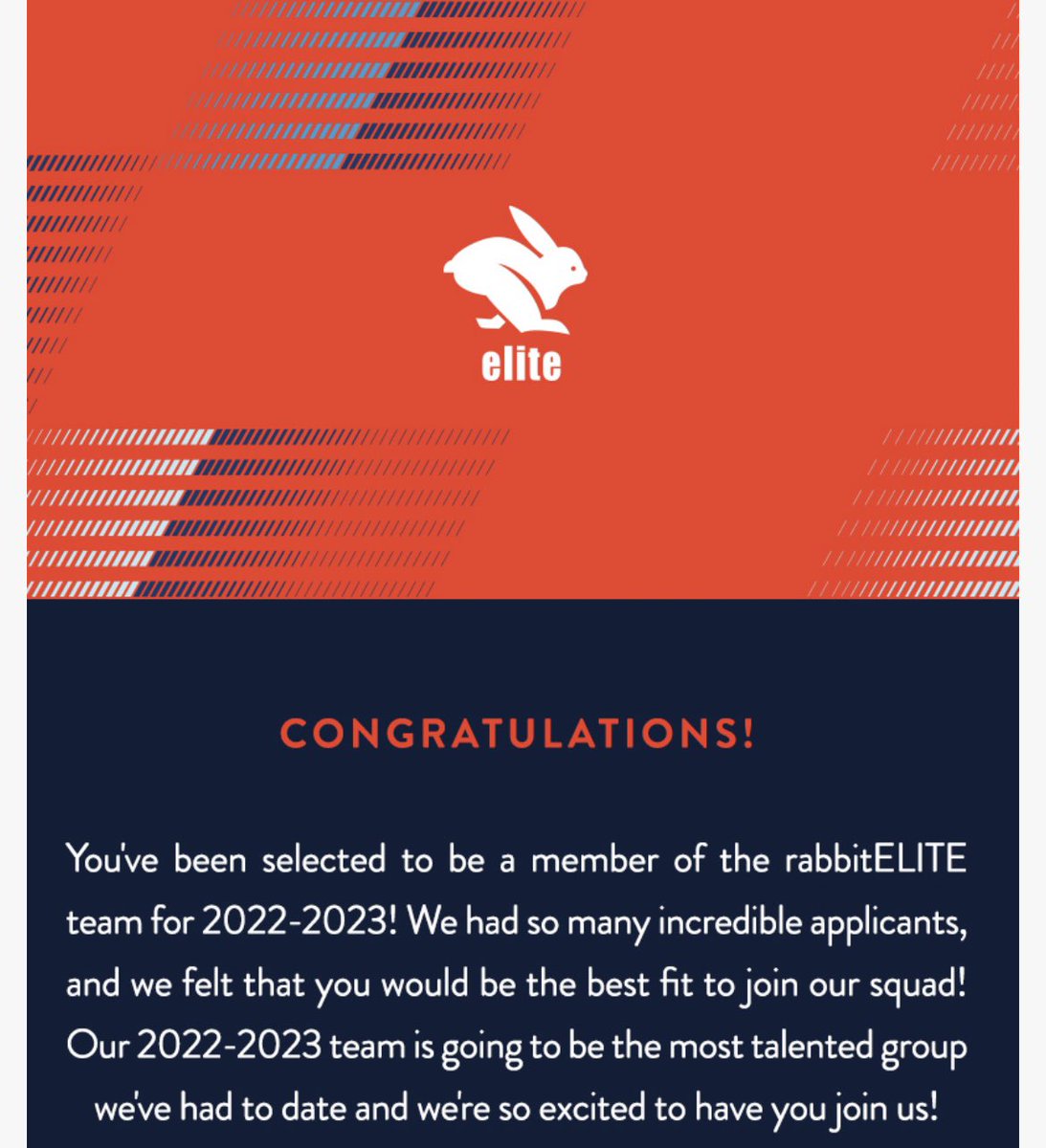 rcwbxc13's tweet photo. Let’s go!!  Honored, blessed and stoked for another year with @runinrabbit #rabbitELITE team!! https://t.co/dRpW9VetUz