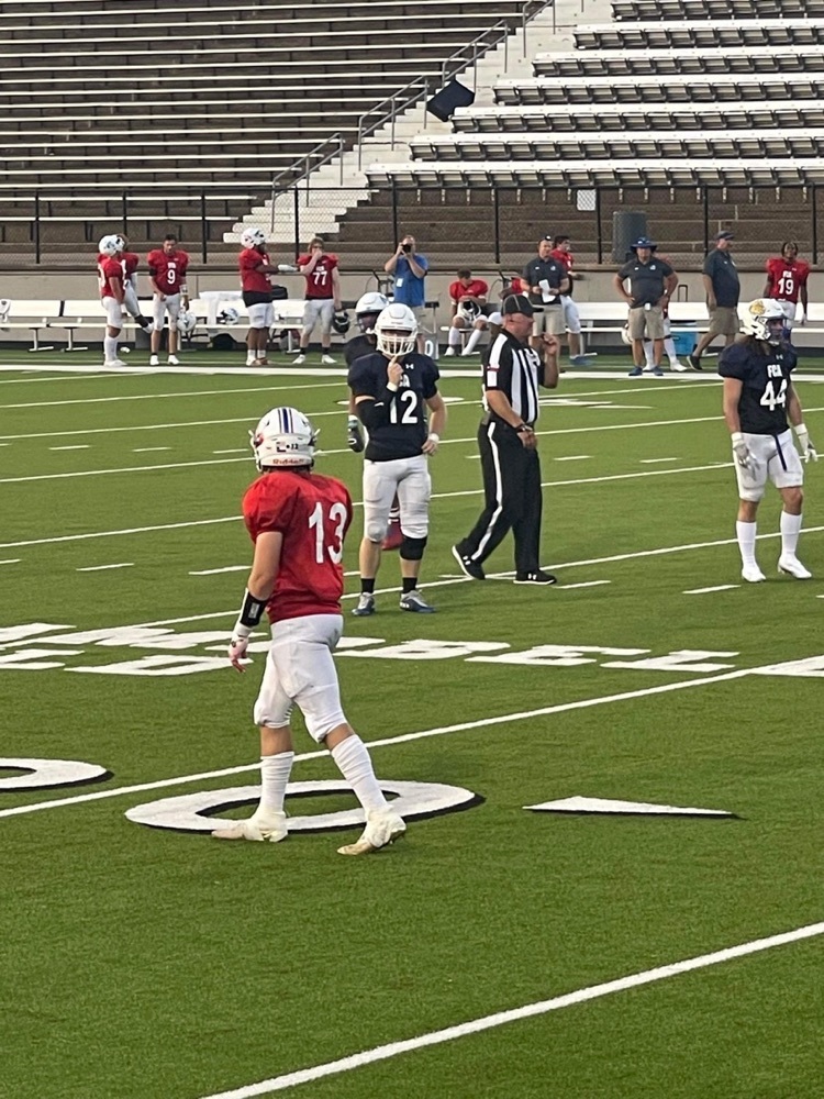 rains_isd's tweet photo. Congratulations to Coach Coker &amp; his athletes, A. McAree and B. Dell for an outstanding performance representing Rains ISD in this past weekend’s FCA All-Star game! 🏈⭐️🏆 https://t.co/TqTosS6zsH