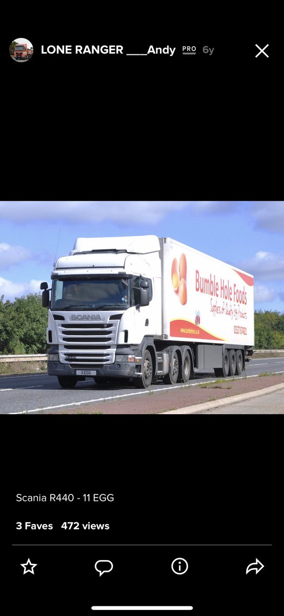 BumbleHoleMedia's tweet photo. Several #SpotThatBumble’s found, first a couple of golden oldies &amp; 2 resent -  credits at top of images. All are 11 Egg @BumbleHoleFoods @AllThingTrucks                           @ScaniaUK @IVECOUK https://t.co/if9L5vegUG