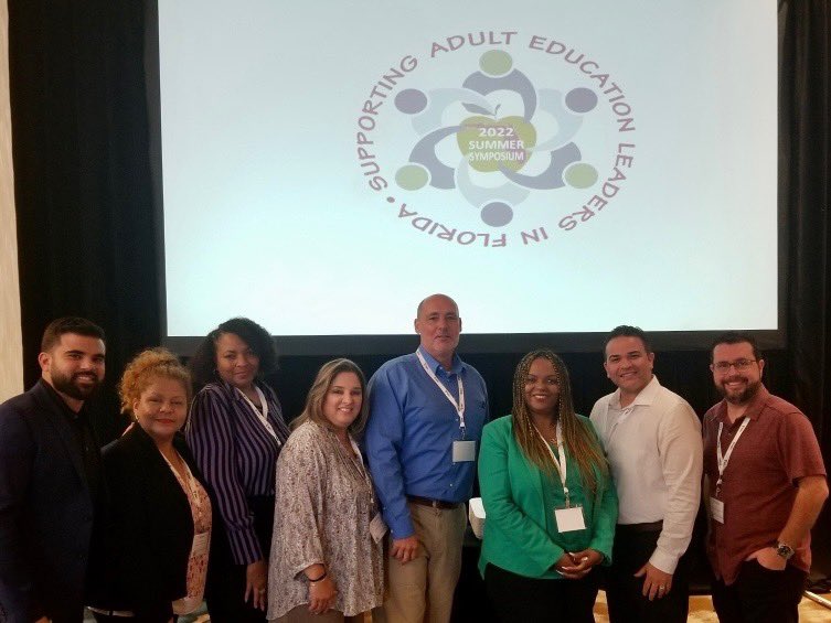 The Miami Dade Team <a href="/ACEofFlorida/">ACE of Florida</a> Summer Symposium. Great PD about where we are in Florida! <a href="/LuisEDiazDEOA/">Luis Diaz</a> <a href="/Rmantilladades1/">Rene Mantilla</a> <a href="/SuptDotres/">Jose L. Dotres, Ed.D.</a> <a href="/MDCPSOperations/">MDCPS Operations</a> <a href="/MDCPSOperations/">MDCPS Operations</a>
