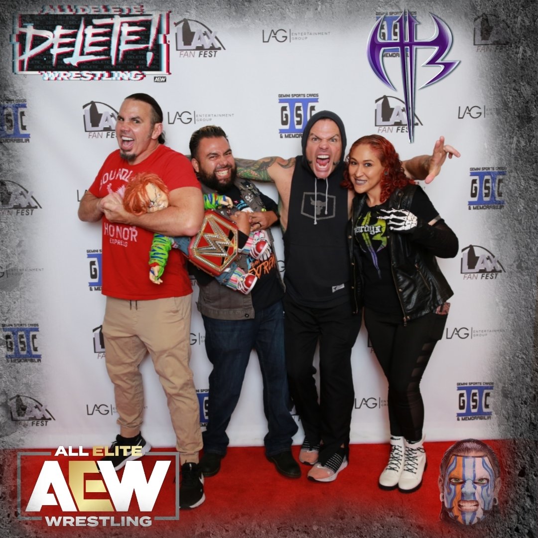 Chucky V.S @MATTHARDYBRAND
Chucky will want his rematch Matt. He'll be ready to counter the Twist of Fate. Next up will be @RebyHardy @JEFFHARDYBRAND 
Thanks for being Awesome Matt & Jeff! #AEW @AEW #AllElite #prowrestling #HardyBoys #Chucky #Horror @ChuckyIsReal @EVEJAS422