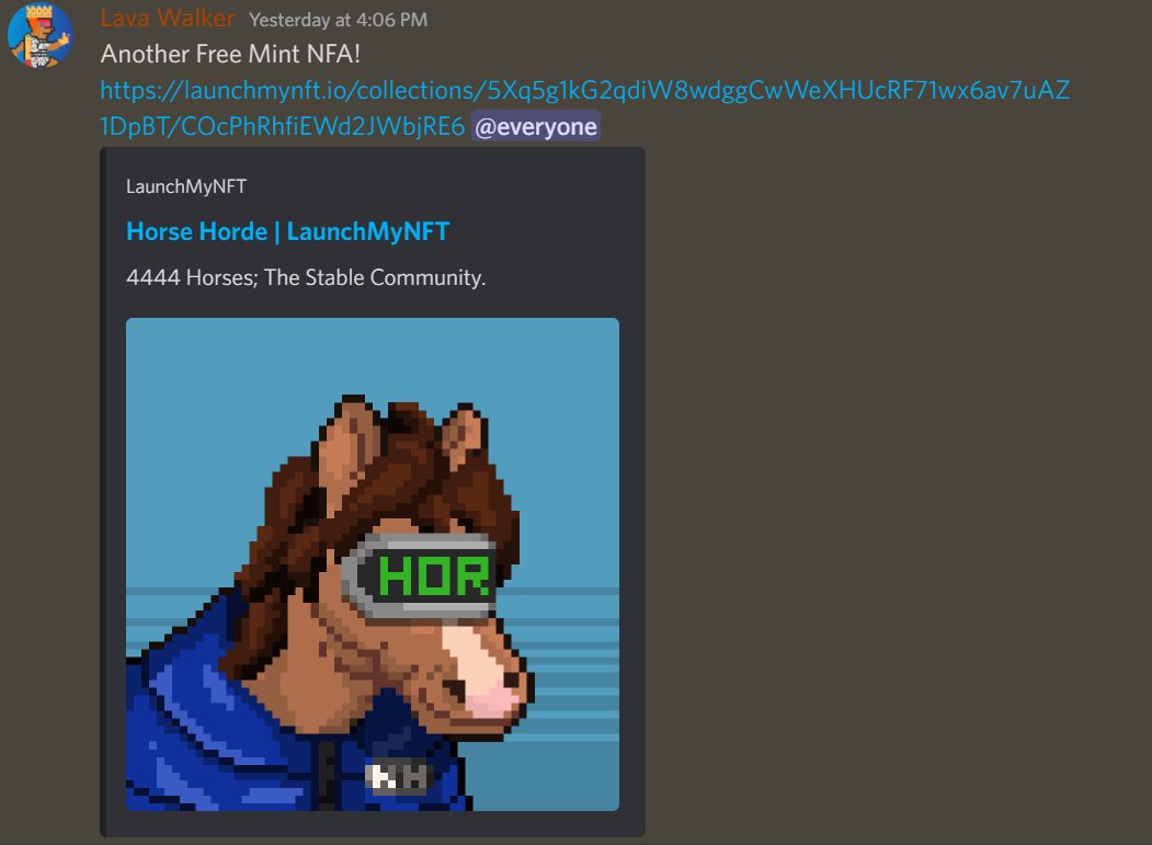 Lava Runners NFT tweet media