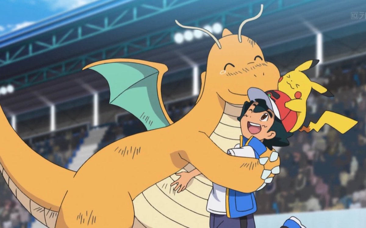 AnipokeFandom's tweet photo. Dragonite hugs make everything better! #Anipoke https://t.co/r3MdrGcgGt