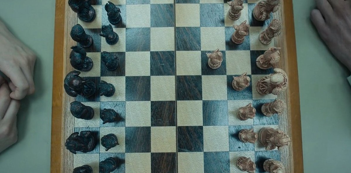 oocstrangerths's tweet photo. 001 &amp; 011 playing chess; #StrangerThings4 https://t.co/cwV239ugtZ