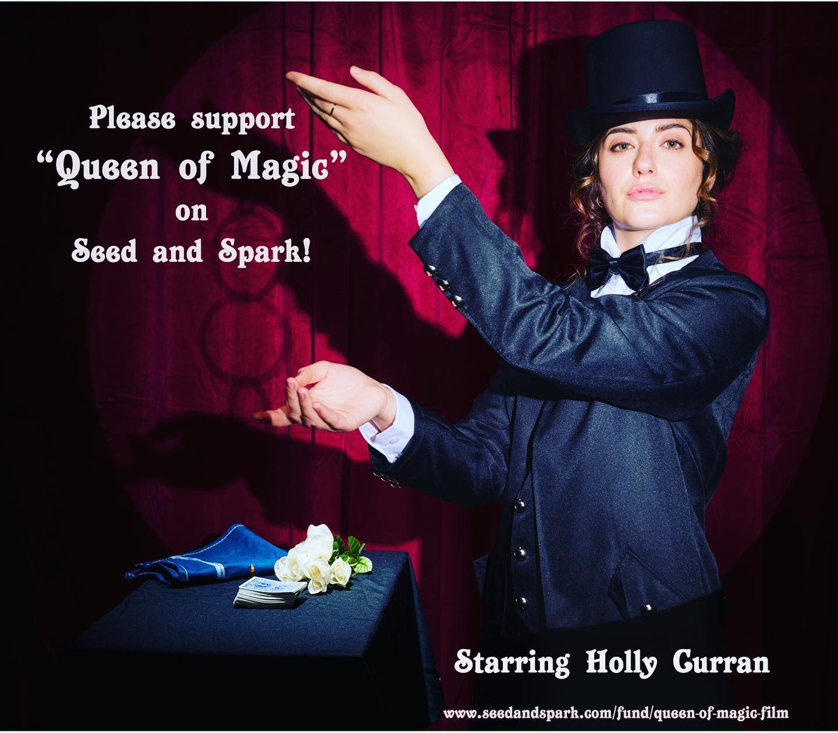 We are aiming to get to $2000 by the EOD, can you help us get there? Contribute to our <a href="/seedandspark/">Seed&Spark</a>  at the link below!
bit.ly/3NWxbkt

#queenofmagicfilm #roseandpearlent #roseandpearlpresents #hollycurran #screenwriting