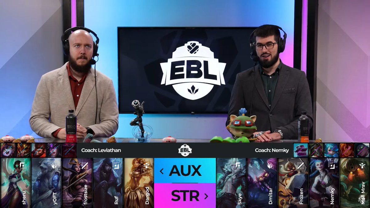 Viego top, Skarner jungle just your normal EBL chad drafting experience