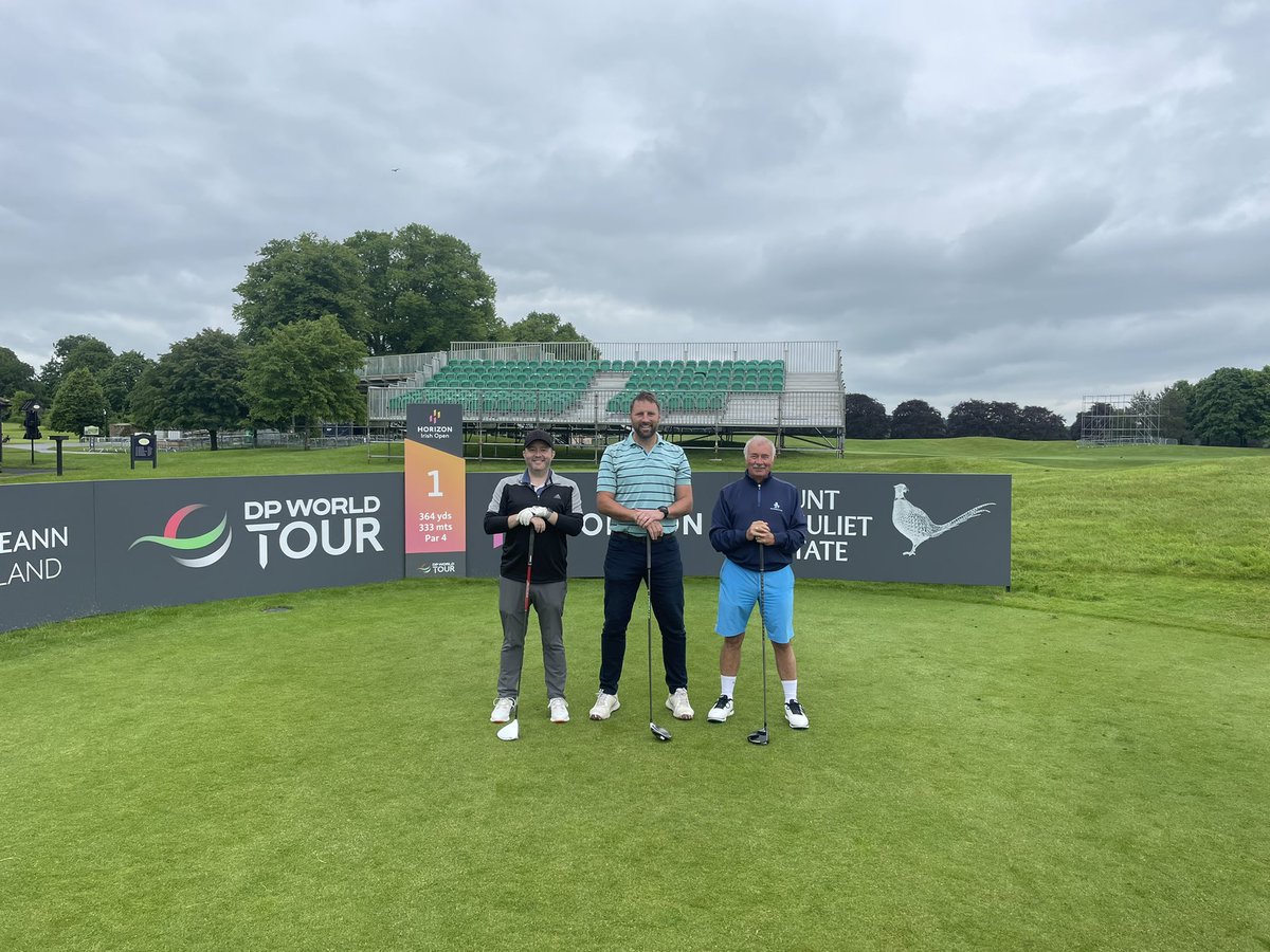 Some craic out there today. The lads will have it in some shape come time for the Open.