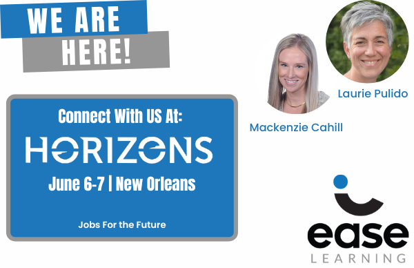 We are at the Horizons Jobs For The Future Conference! We'd love to share how we are working with institutions and organizations to close the skills gap and build job readiness. What success have you had in building job readiness?
Set up a time to meet → bit.ly/3NjLlw3