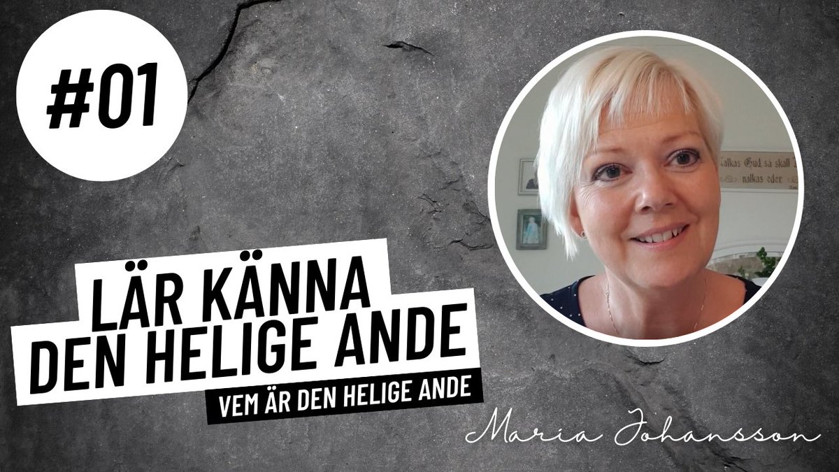 LoveRevival_'s tweet photo. LÄR KÄNNA DEN HELIGE ANDE | VEM ÄR DEN HELIGE ANDE | MARIA JOHANSSON https://t.co/GeAloGt4Tm via @YouTube https://t.co/xNZs6Jd44x
