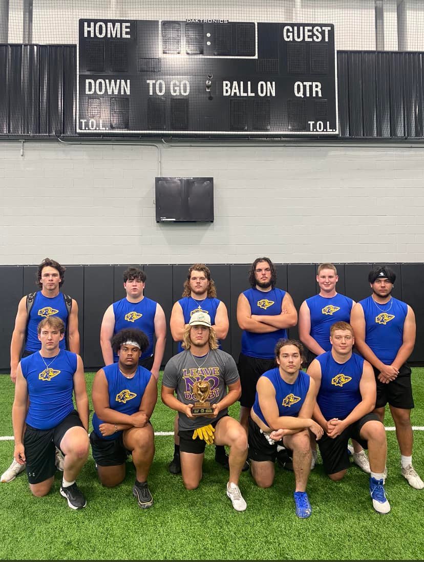 DlineRed2024's tweet photo. HSU Football/Big body Business 
LINEMAN Challenge North DFW D2 champion
1st place headed to Abilene State Challenge June 25th https://t.co/Ac6ANwFbrE