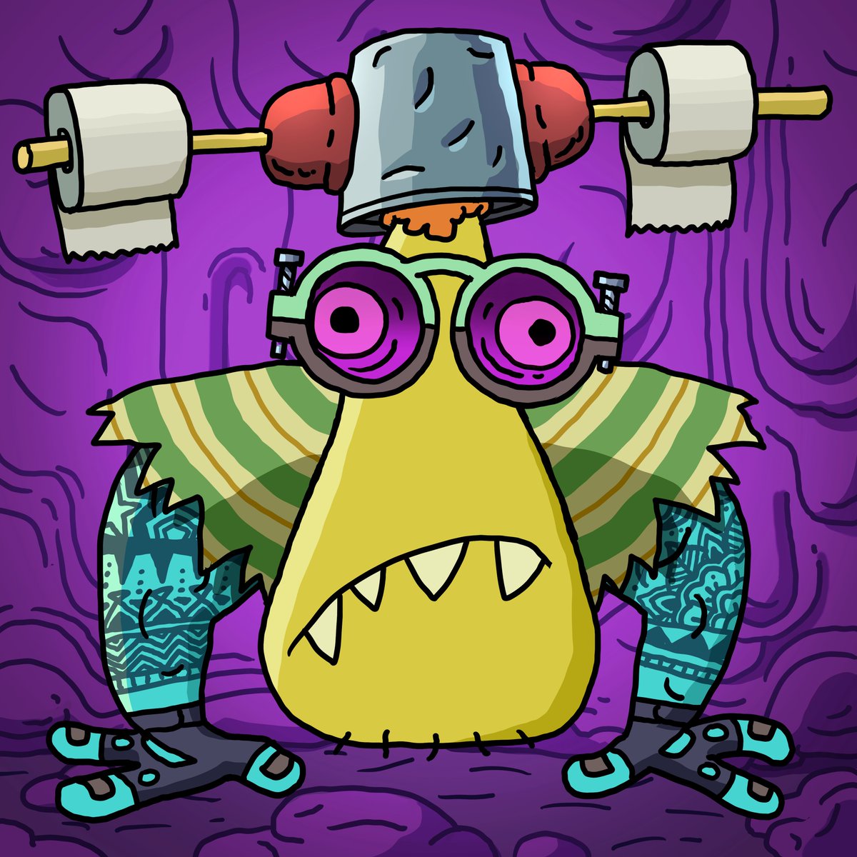 Who’s ready for a new challenge ? Drop some names for this Monstras hat 👇#newsquidlidchallenge ?