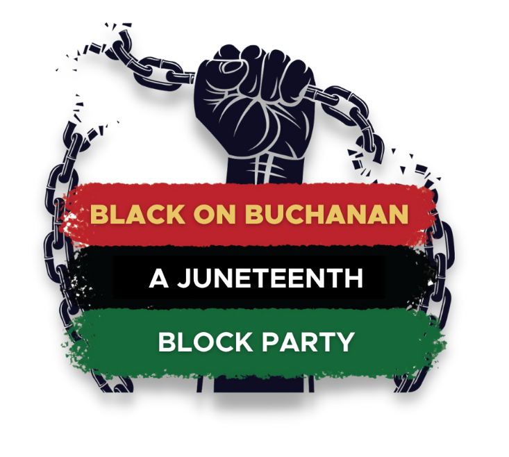 curbcenter's tweet photo. We are thrilled to take part in the 2nd 'Black on Buchanan' Juneteenth celebration, held on Saturday, 6/18, with music, arts making experiences, and the first ever  Black on Buchanan Art &amp; Craft Show (BoBACS). Applications for Artists closes at 11:59 pm tonight (6/6/22). https://t.co/IrHwpOd7pq
